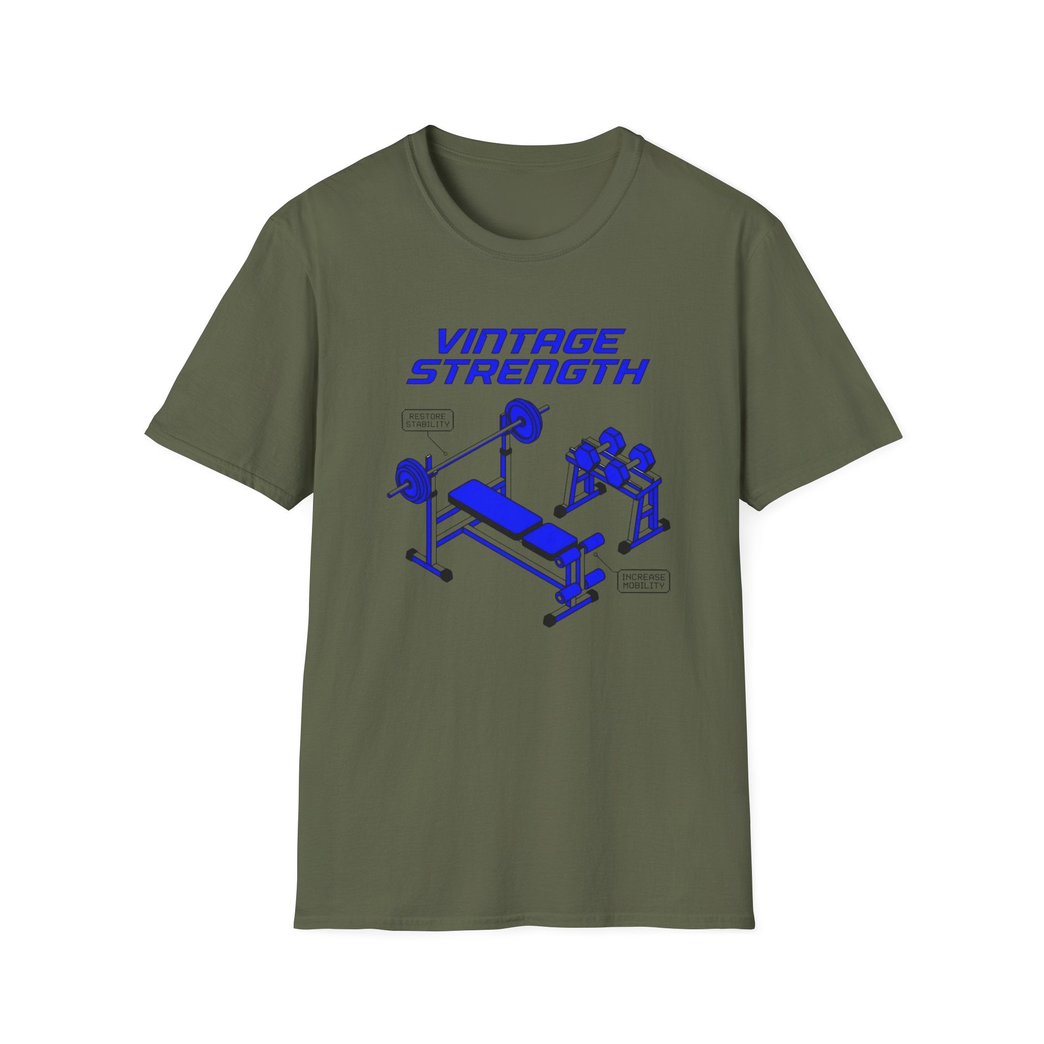 Bench, Stabilty, Mobility - T-Shirt