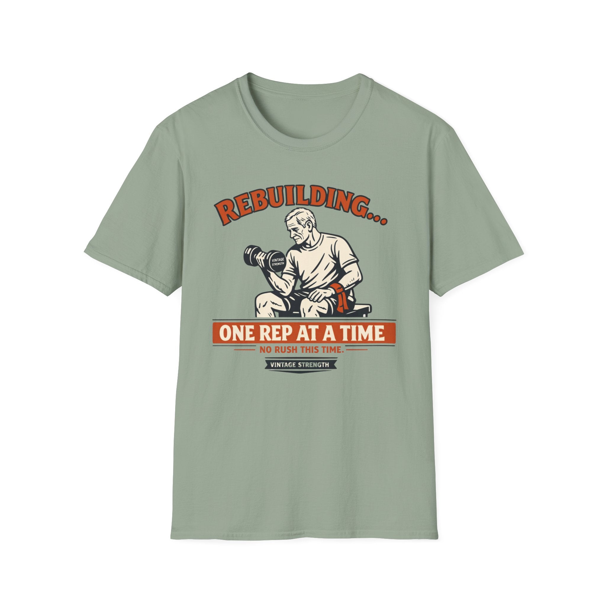 Rebuilding, one rep at a time - T-Shirt