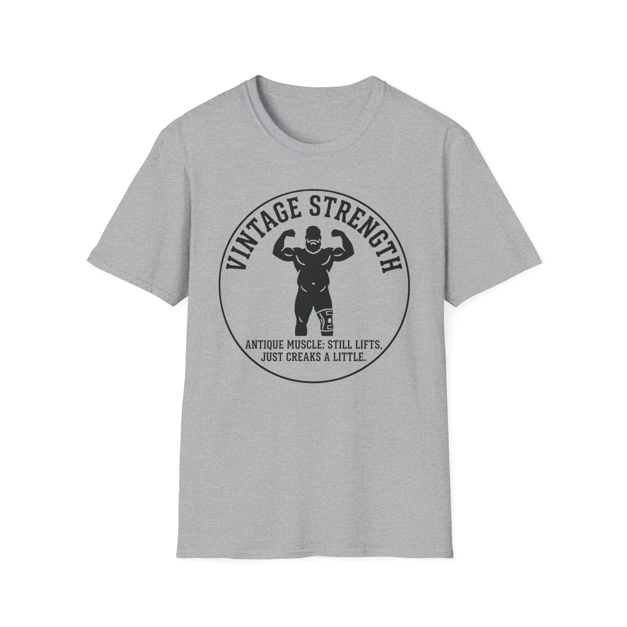 Old Man Double Bicep - T-Shirt