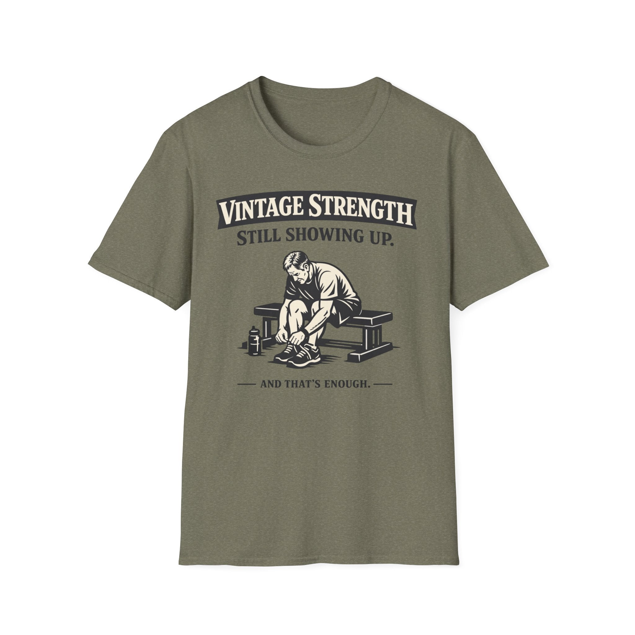 Still Showing up, lace up - T-Shirt
