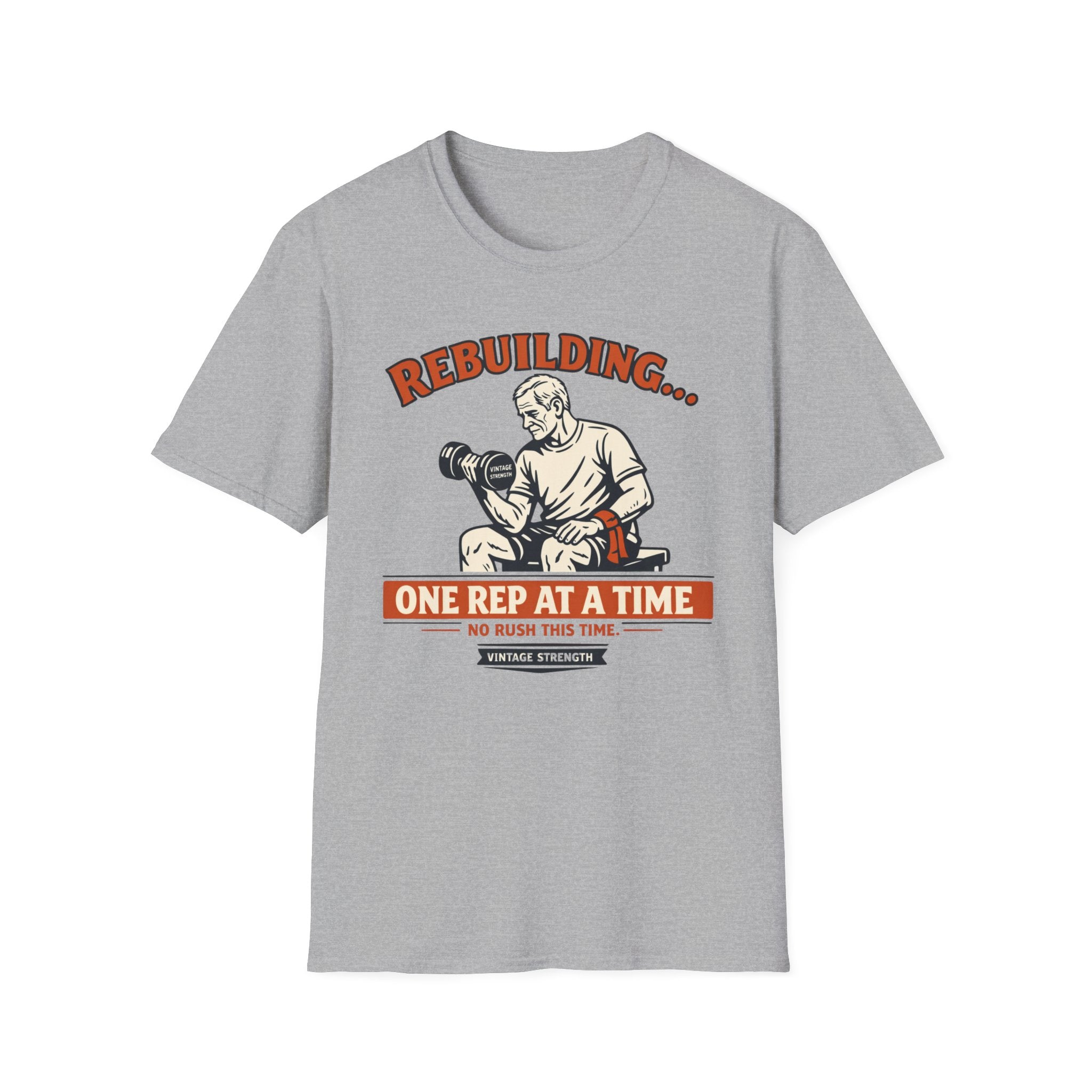 Rebuilding, one rep at a time - T-Shirt