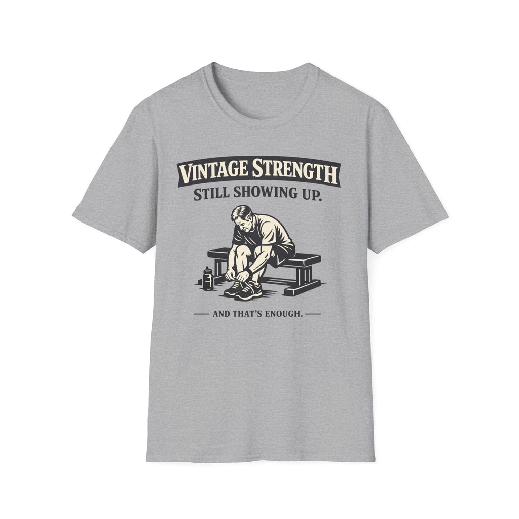 Still Showing up, lace up - T-Shirt