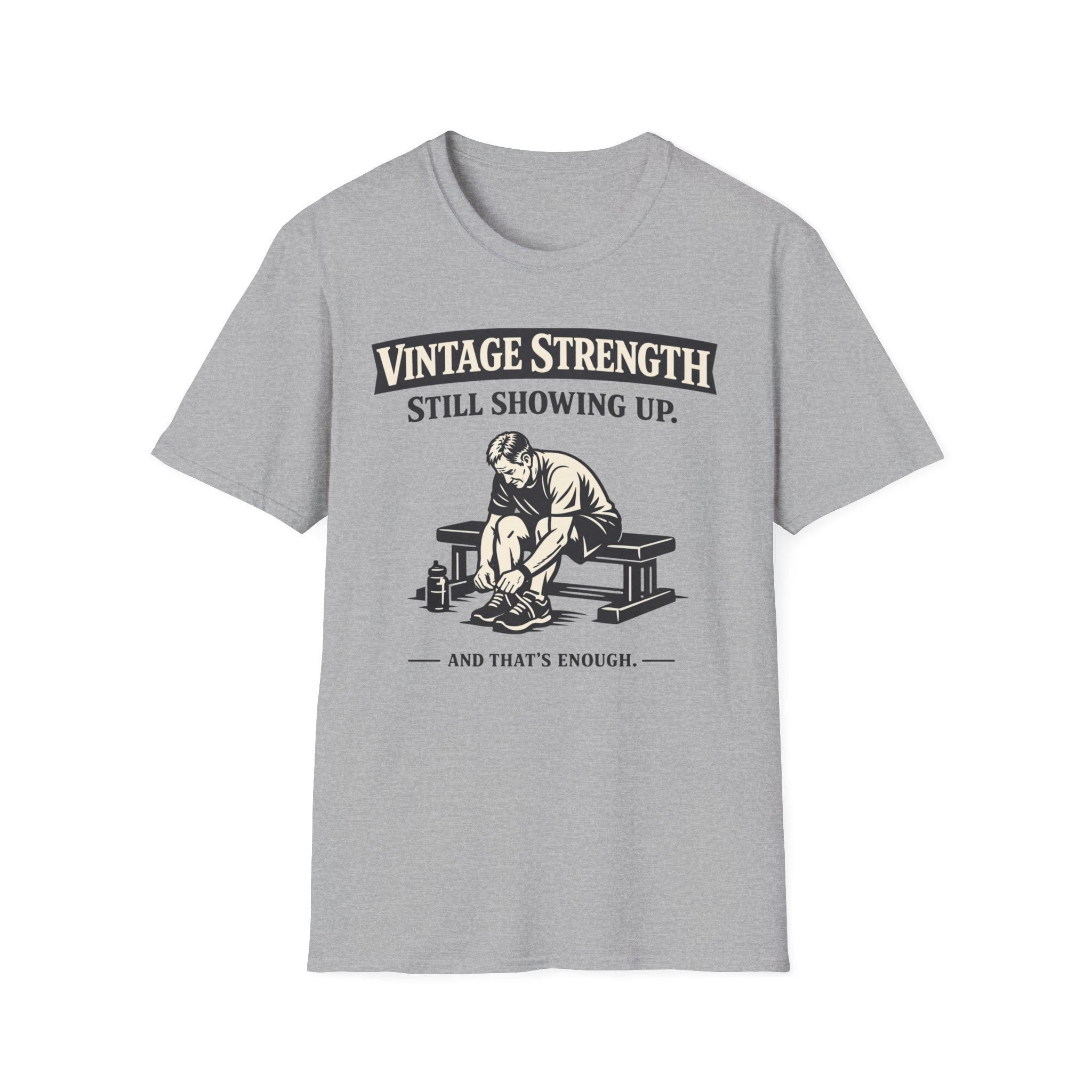 Still Showing up, lace up - T-Shirt