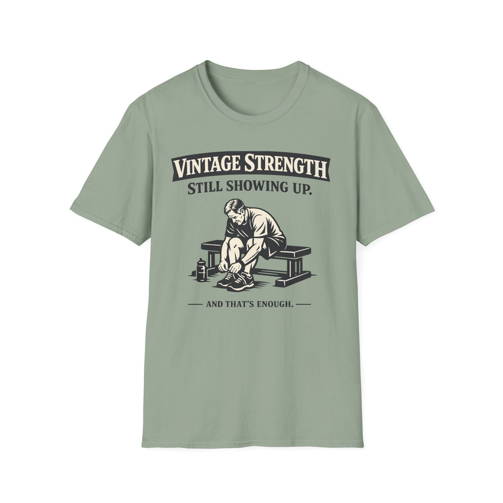 Still Showing up, lace up - T-Shirt