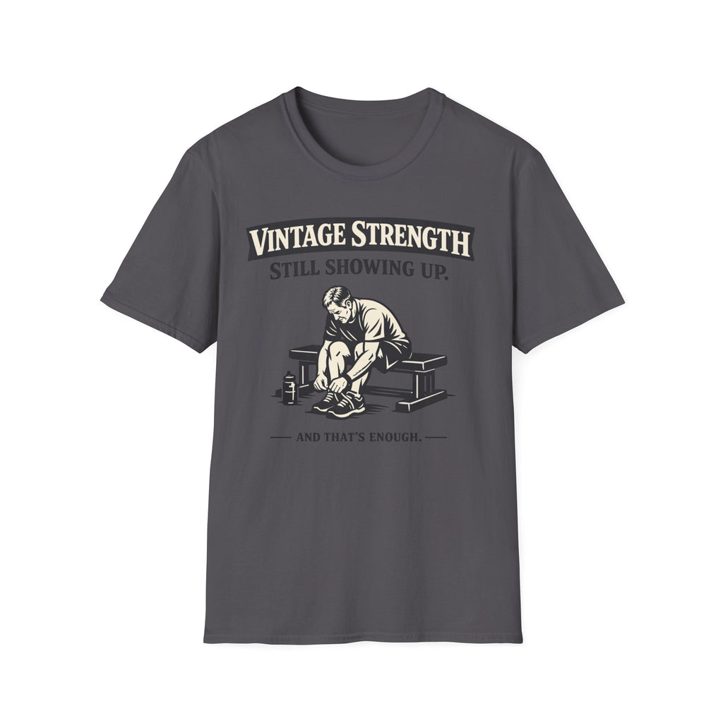 Still Showing up, lace up - T-Shirt