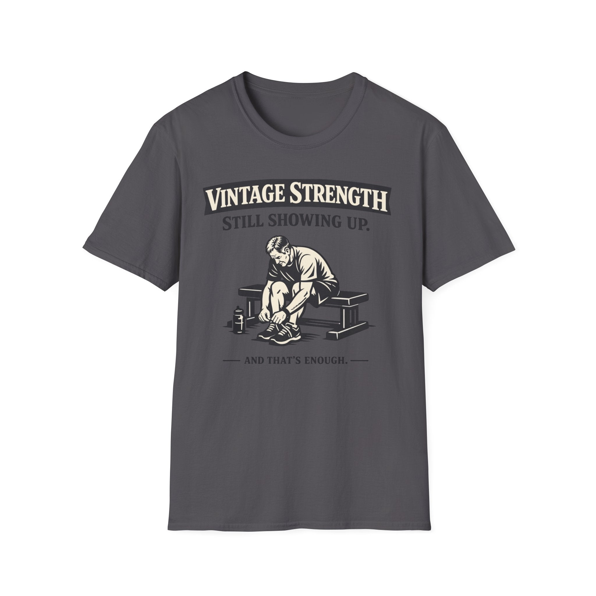 Still Showing up, lace up - T-Shirt