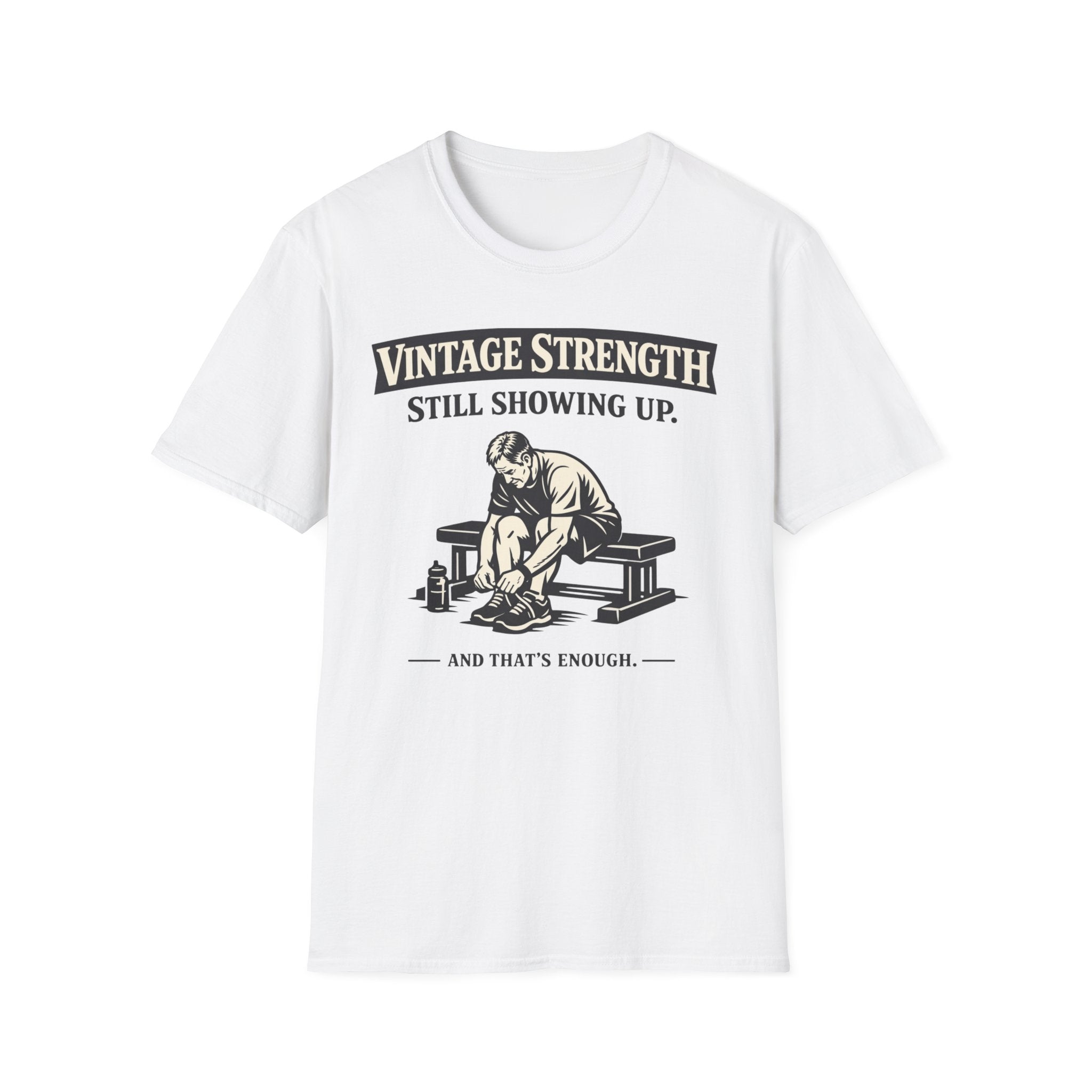 Still Showing up, lace up - T-Shirt