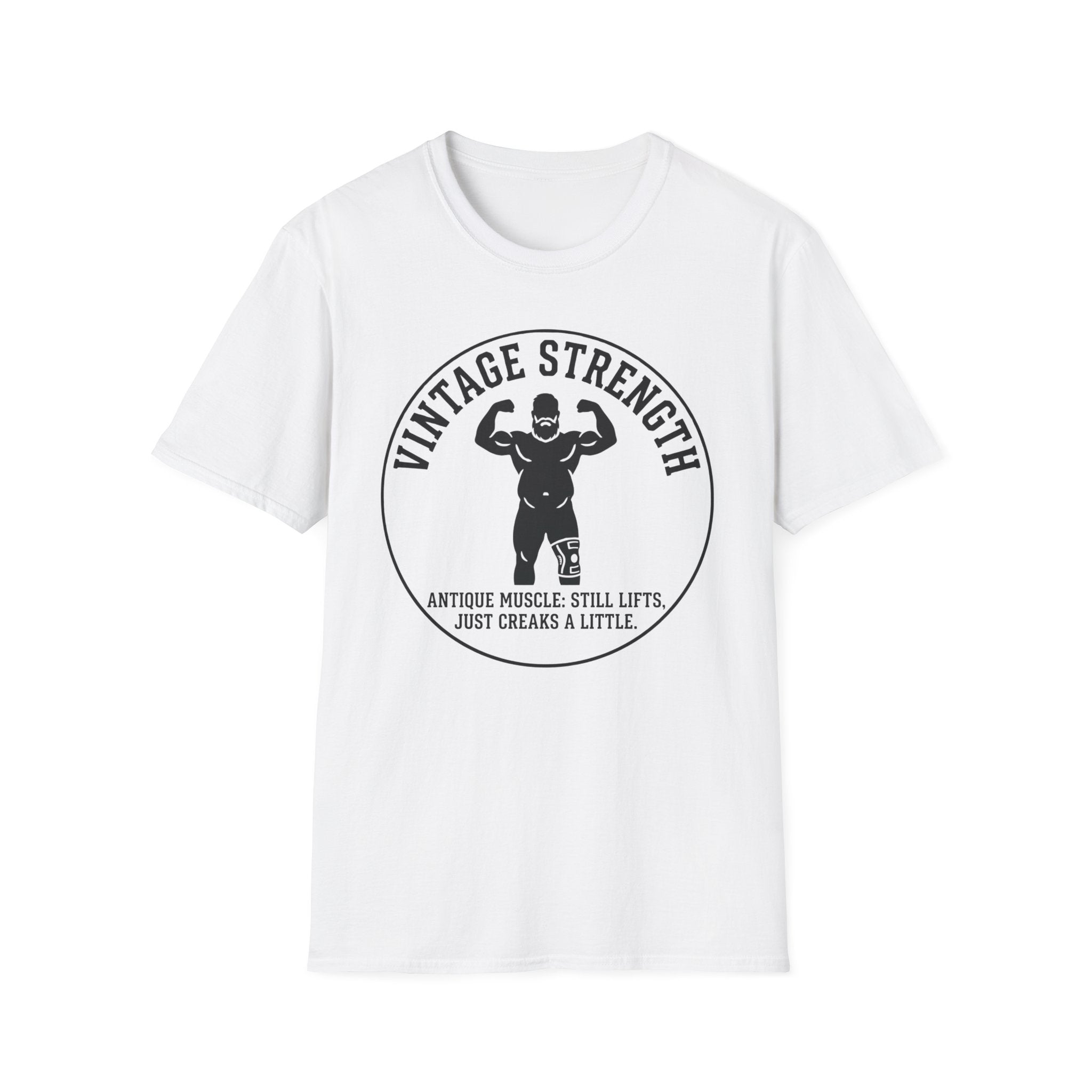Old Man Double Bicep - T-Shirt