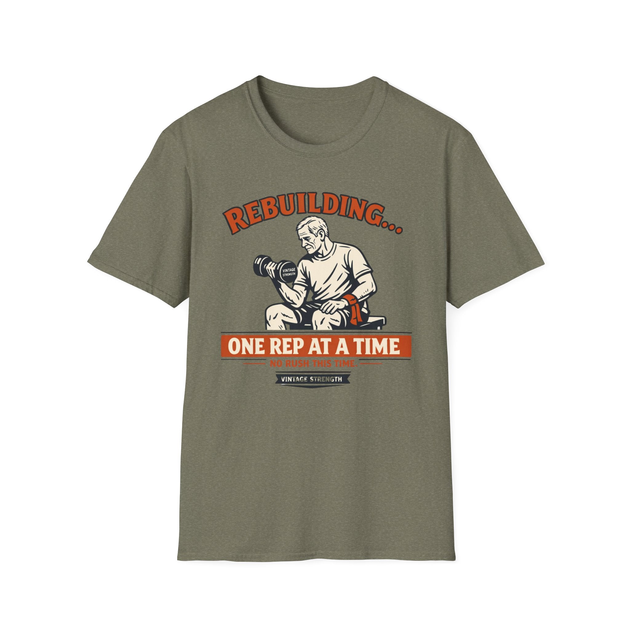 Rebuilding, one rep at a time - T-Shirt